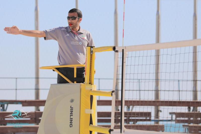 داور والیبال کیش در مسابقات قهرمانی زیر ۲۰ سال کشور