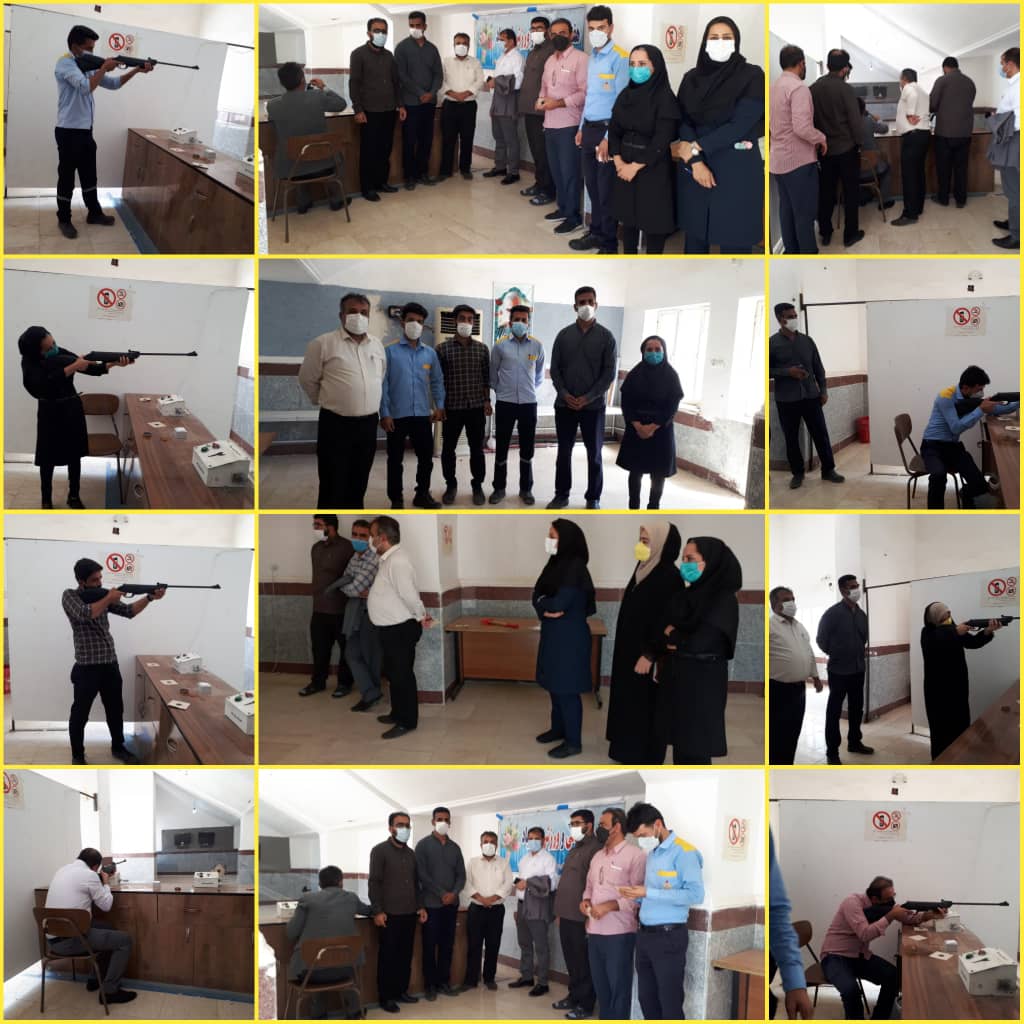 برگزاری مسابقه تیراندازی در هفتکل