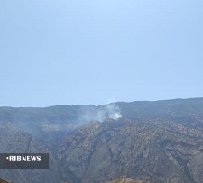 کنترل آتش‌سوزی‌ها در گچساران