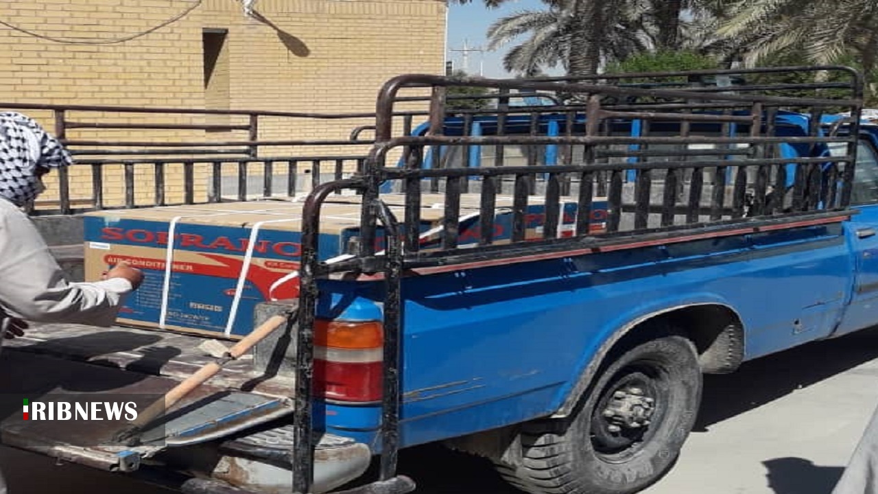 مخزن آب و کولر گازی هدیه ای به نیازمندان حمیدیه مخزن آب و کولر گازی هدیه ای به نیازمندان حمیدیه