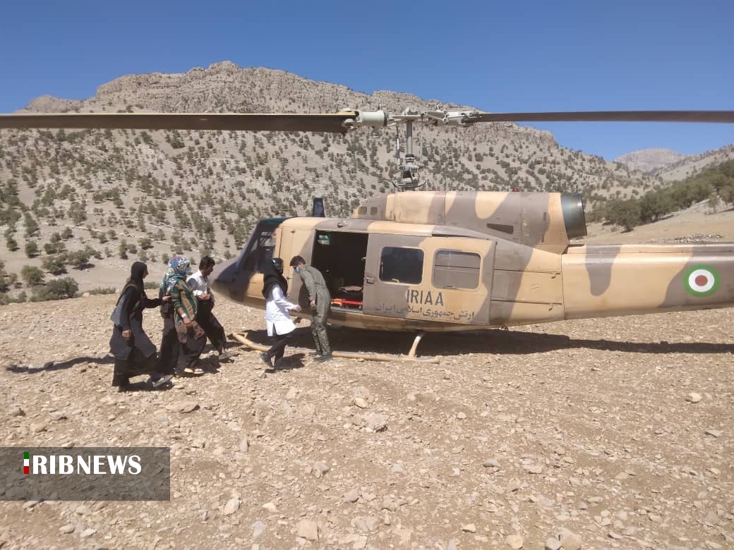 نجات دو مادر باردار از مناطق سخت گذر دزفول توسط بالگرد اورژانس نجات دو مادر باردار از مناطق سخت گذر دزفول توسط بالگرد اورژانس
