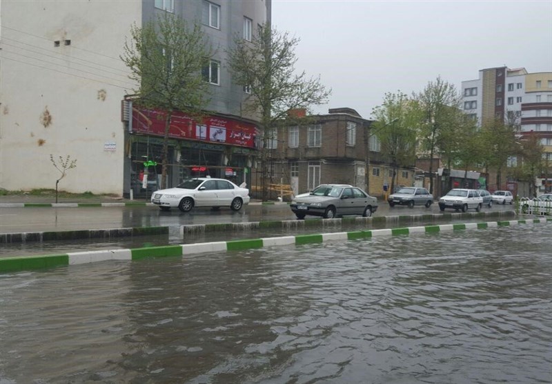 باد و باران در راه آذربایجان شرقی