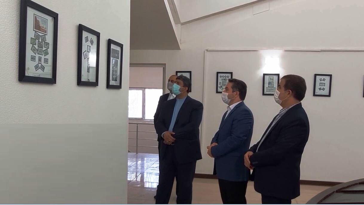 افتتاح نمایشگاه دائمی تمبر در اداره پست کیش