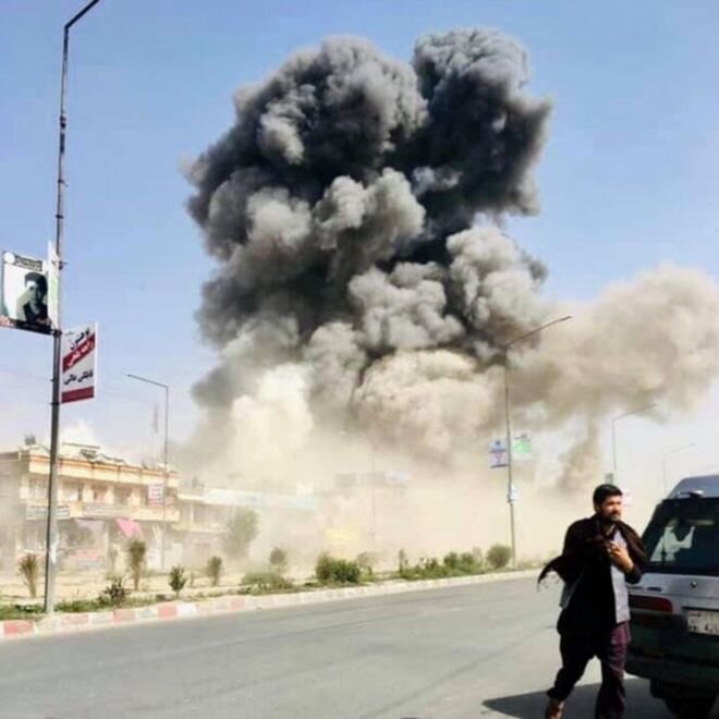 انفجار در مسیر خودروی طالبان دست کم دو کشته و چهار زخمی برجا گذاشت
