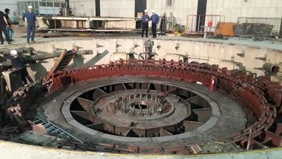 تعمیرات سالیانه واحد شماره چهار نیروگاه شهید عباسپور تعمیرات سالیانه واحد شماره چهار نیروگاه شهید عباسپور