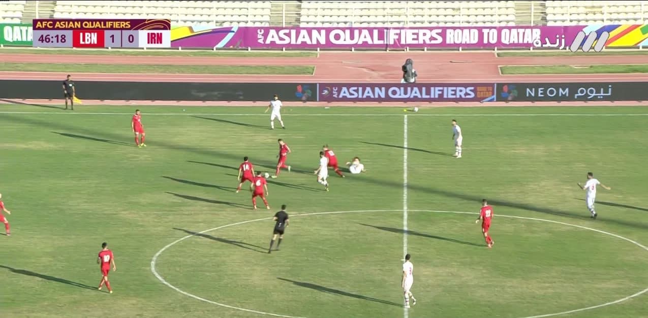 مقدماتی جام جهانی فوتبال؛ لبنان ۱ - ۰ ایران