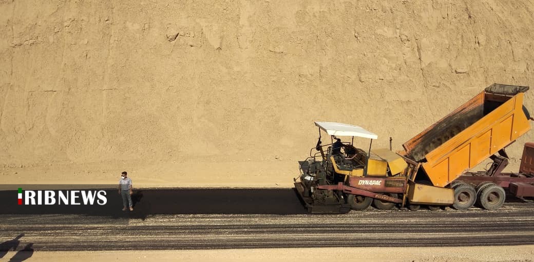 آغاز عملیات اجرای آسفالت جاده مسجدسلیمان به ایذه آغاز عملیات اجرای آسفالت جاده مسجدسلیمان به ایذه