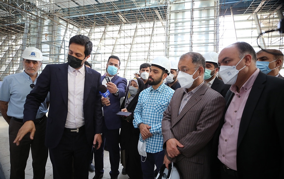 تقویت روحیه جهادی براي تکمیل پایانه مسافری جدید فرودگاه کیش