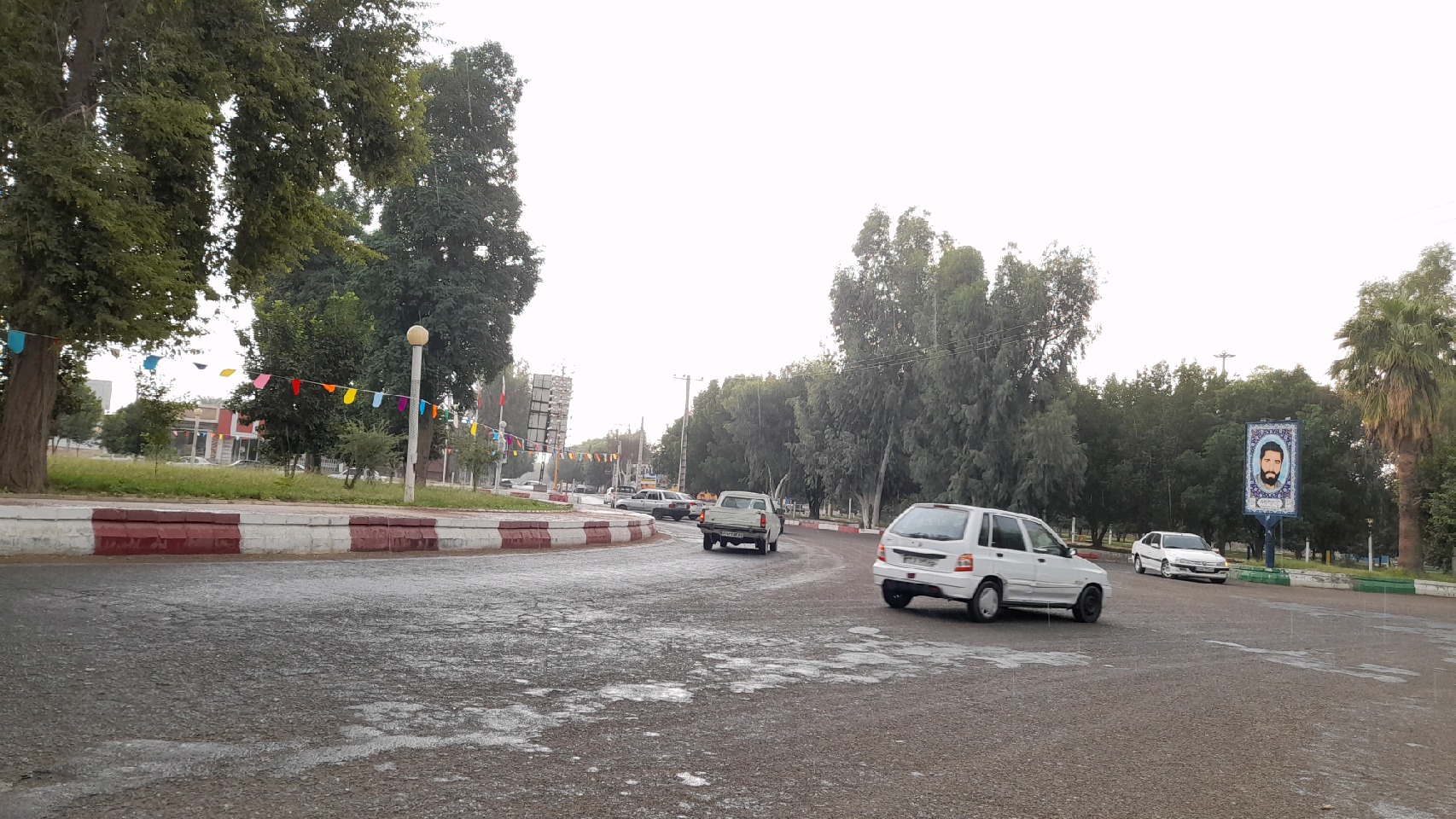 بارش‌های رگباری در جنوب کرمان