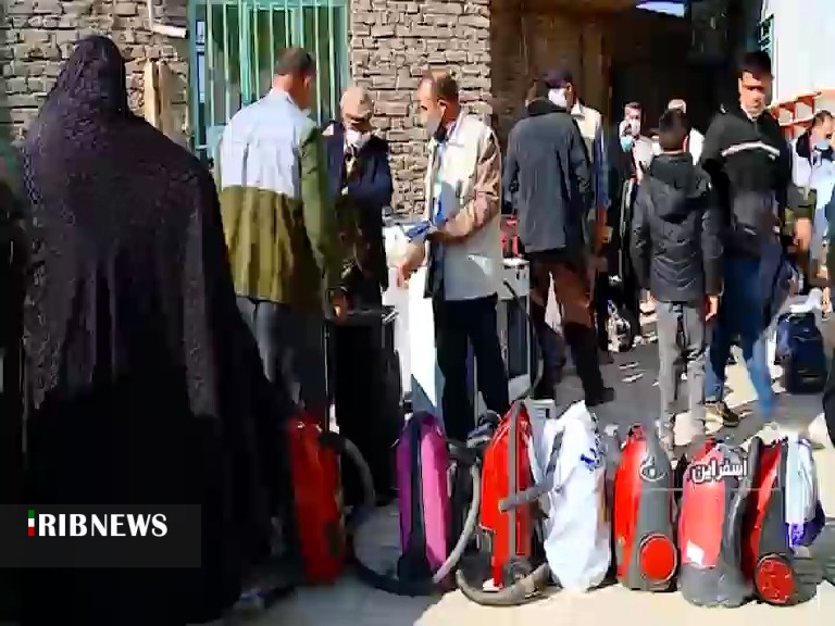 حال خوش بسیج اصناف اسفراین این بار در روستای خوش