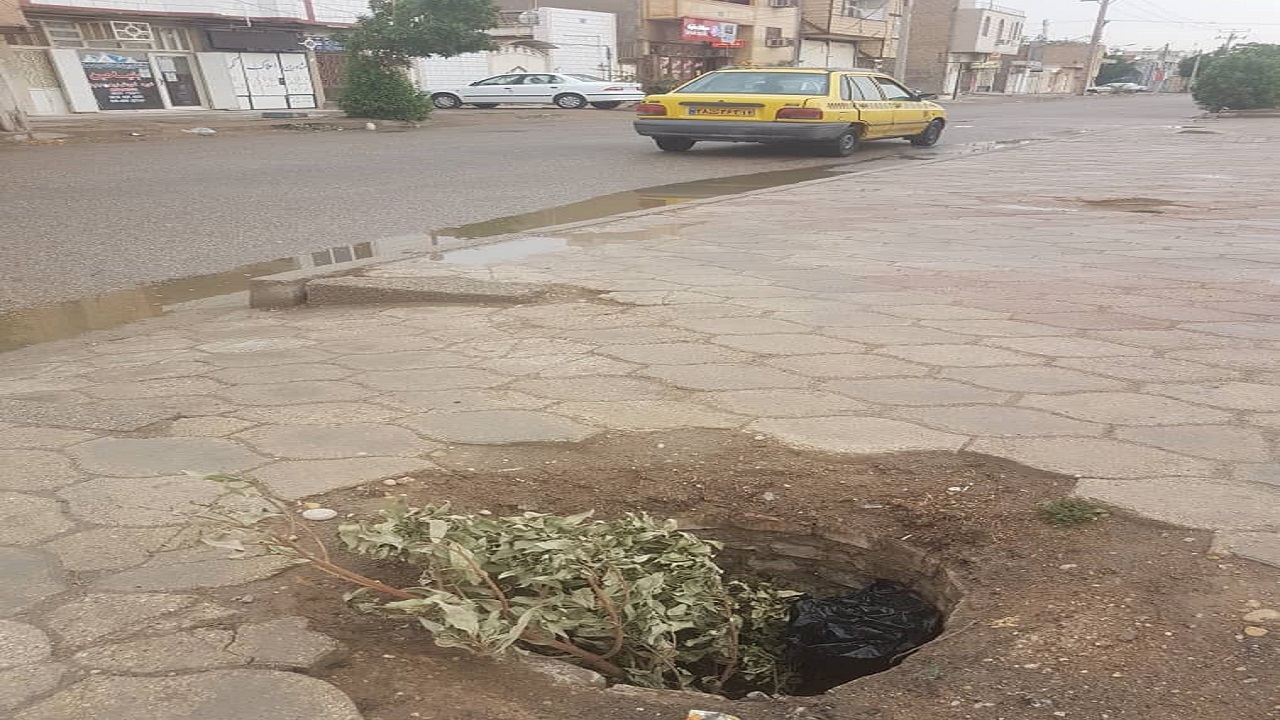 افزایش سرقت درهای منهول فاضلاب در اهواز افزایش سرقت درهای منهول فاضلاب در اهواز