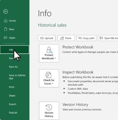نحوه محافظت از فایل&zwnj;های اکسل در ویندوز با رمز عبور