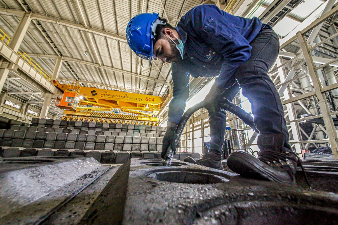 ثبت رکورد تولید ۲۶۰ تن شمش آلومینیوم