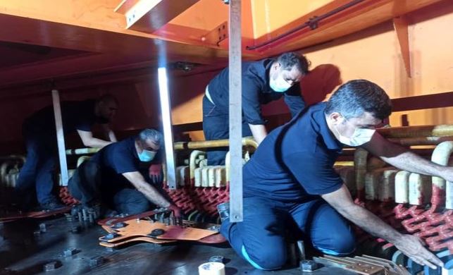 ترمیم سیم پیچ ژنراتور واحد شماره هفت نیروگاه سد مسجدسلیمان ترمیم سیم پیچ ژنراتور واحد شماره هفت نیروگاه سد مسجدسلیمان