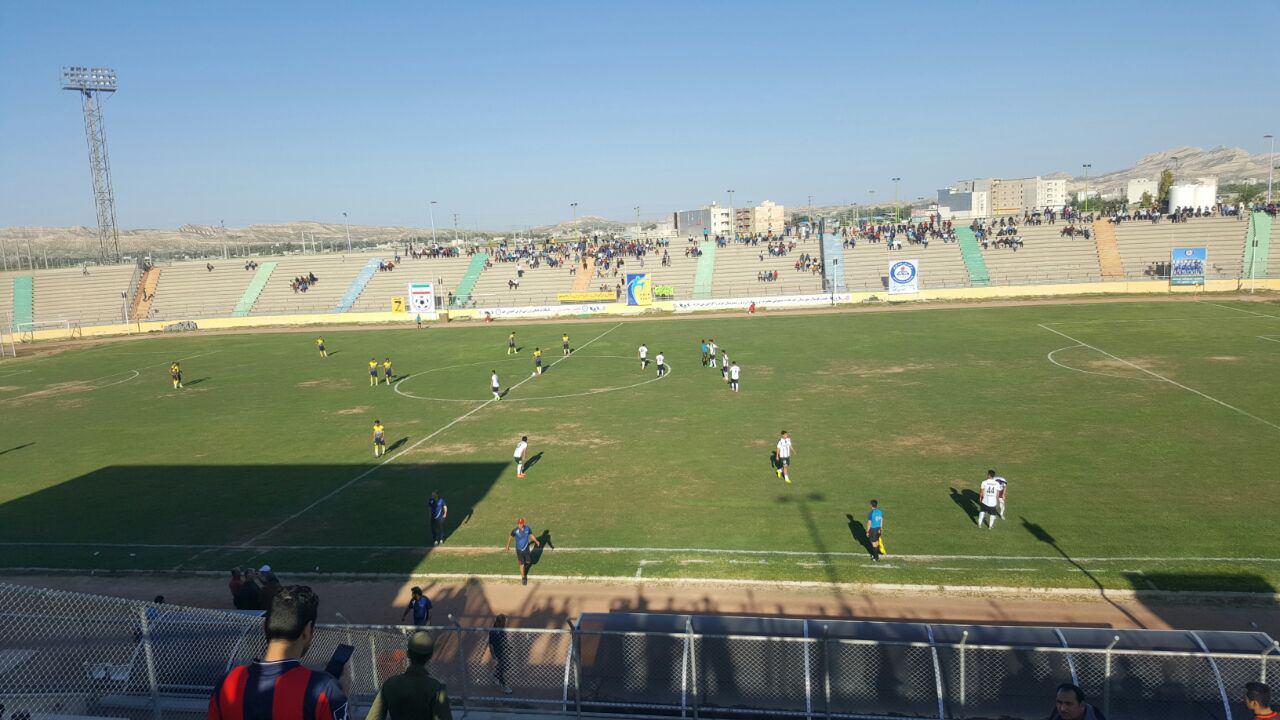 تساوی نمایندگان بوشهر در لیگ دسته یک فوتبال