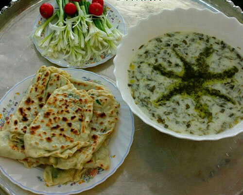 طرز تهیه نان سنتی کلانه