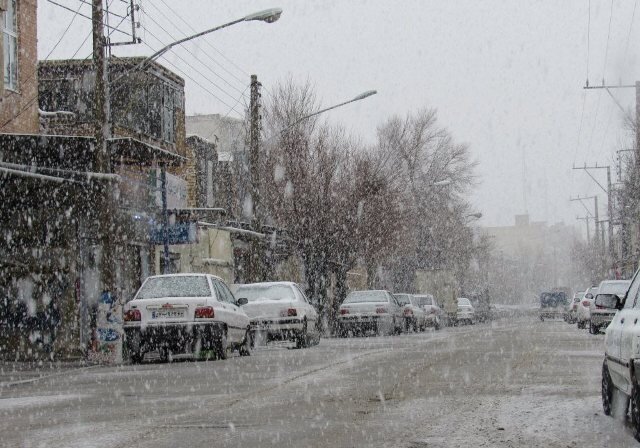 پیش بینی بارش برف و باران در ۸ استان