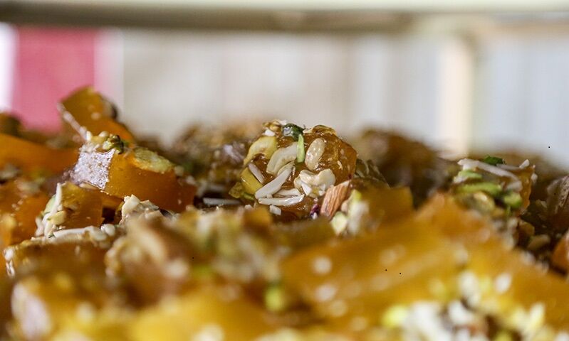 حلوا مسقطی لاری سوغاتی 100 ساله
