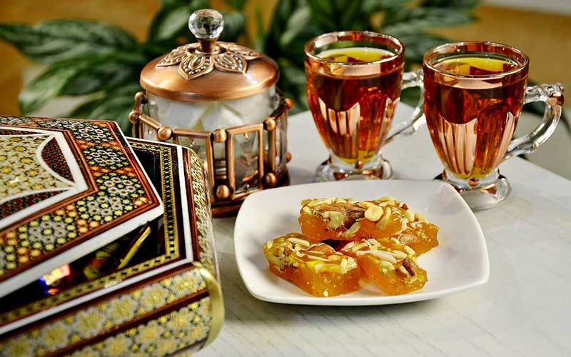 حلوا مسقطی لاری سوغاتی 100 ساله