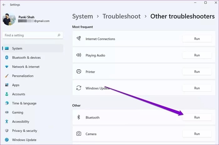 رفع مشکل کار نکردن بلوتوث در ویندوز 11 رفع مشکل کار نکردن بلوتوث در ویندوز 11