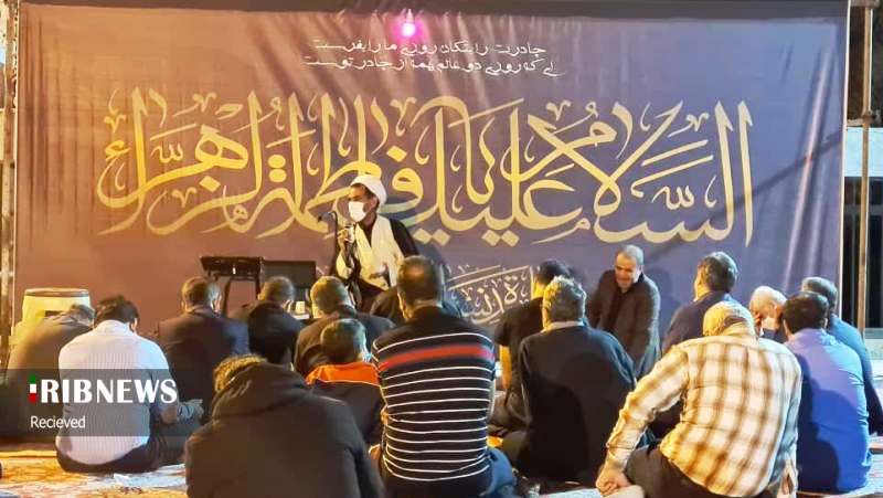 برگزاري مراسم عزاداری ایام فاطمیه در كيش