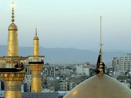 حرم مطهر رضوی سوگوار شهادت حضرت زهرا(س)