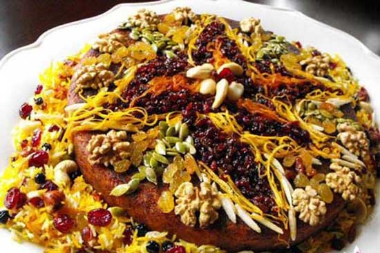 دستور پخت جواهرپلو برای ناهار