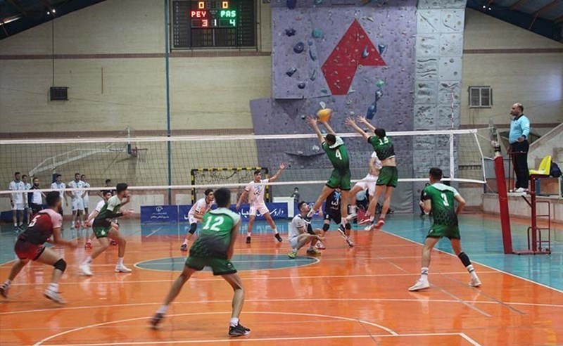 راهیابی تیم‌های سایپا و هورسان رامسر به دیدار نهایی لیگ برتر والیبال جوانان