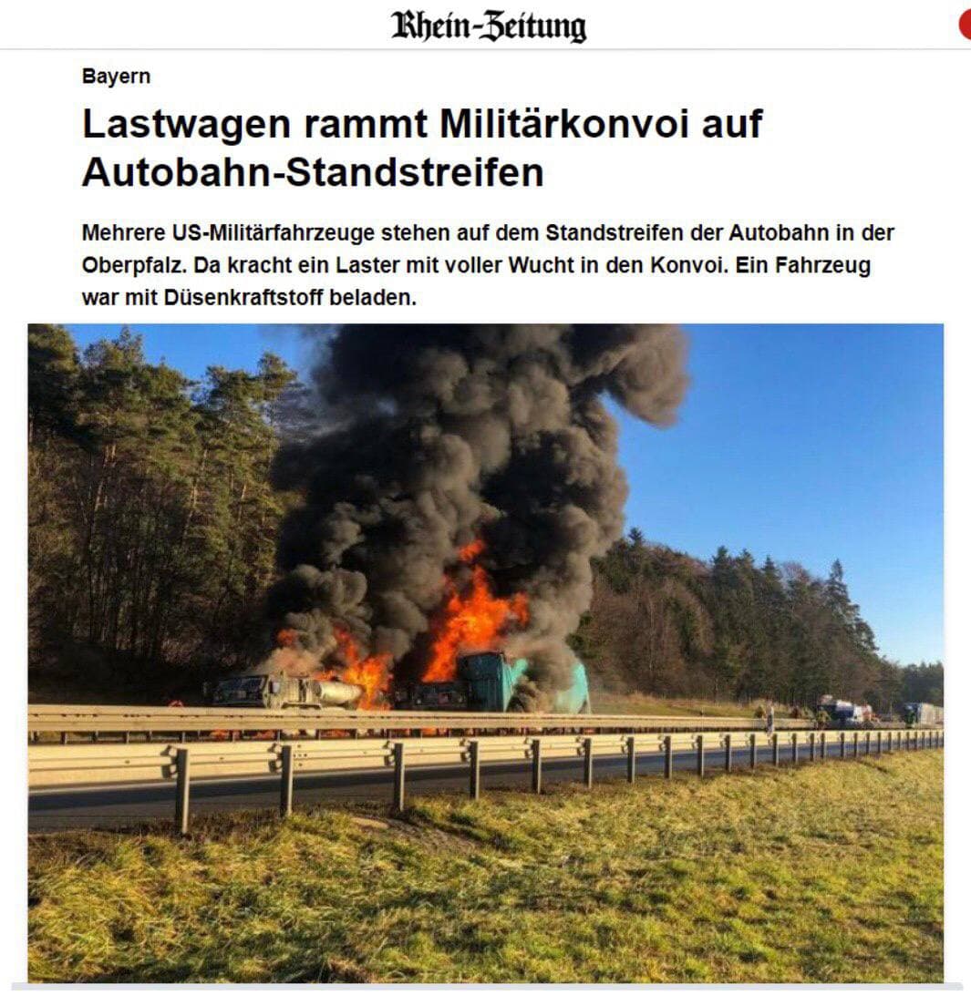 زخمی شدن ۸ نظامی آمریکایی در آلمان