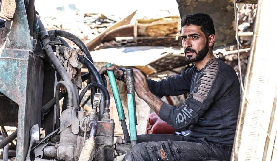 گورستان خودروهای نابود شده در جنگ سوریه