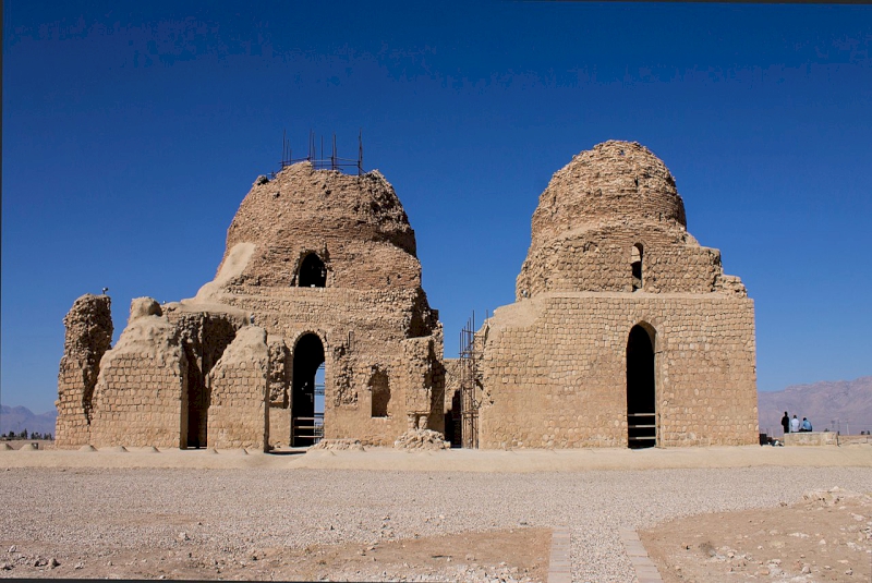 کاخ جهانی ساسان سروستان مرمت می‌شود
