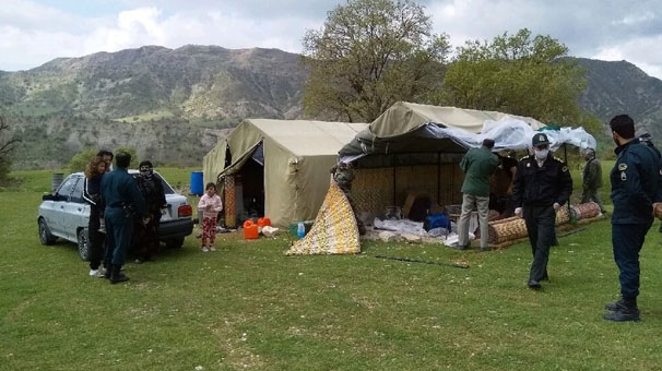 جمع آوری ۲ هزار و ۱۲۳ چادر از طبیعت ایلام