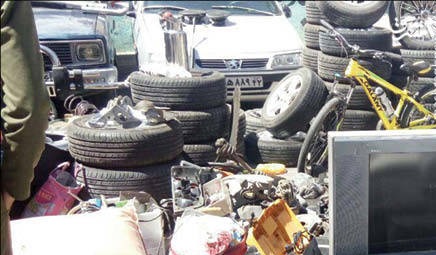 متلاشی شدن باند سرقت لوازم خودرو در مراغه