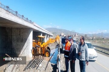 پیشرفت ۸۰ درصدی ساخت پل پوش آباد