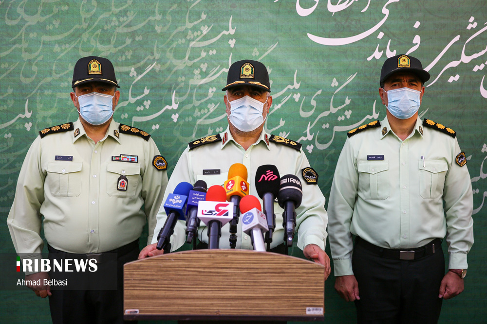 ۷۱۲ سارق و مالخر در طرح رعد پلیس پایتخت زمین گیر شدند