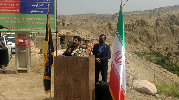 بهره برداری از ۱۲ طرح برق رسانی در روستا‌های چرام