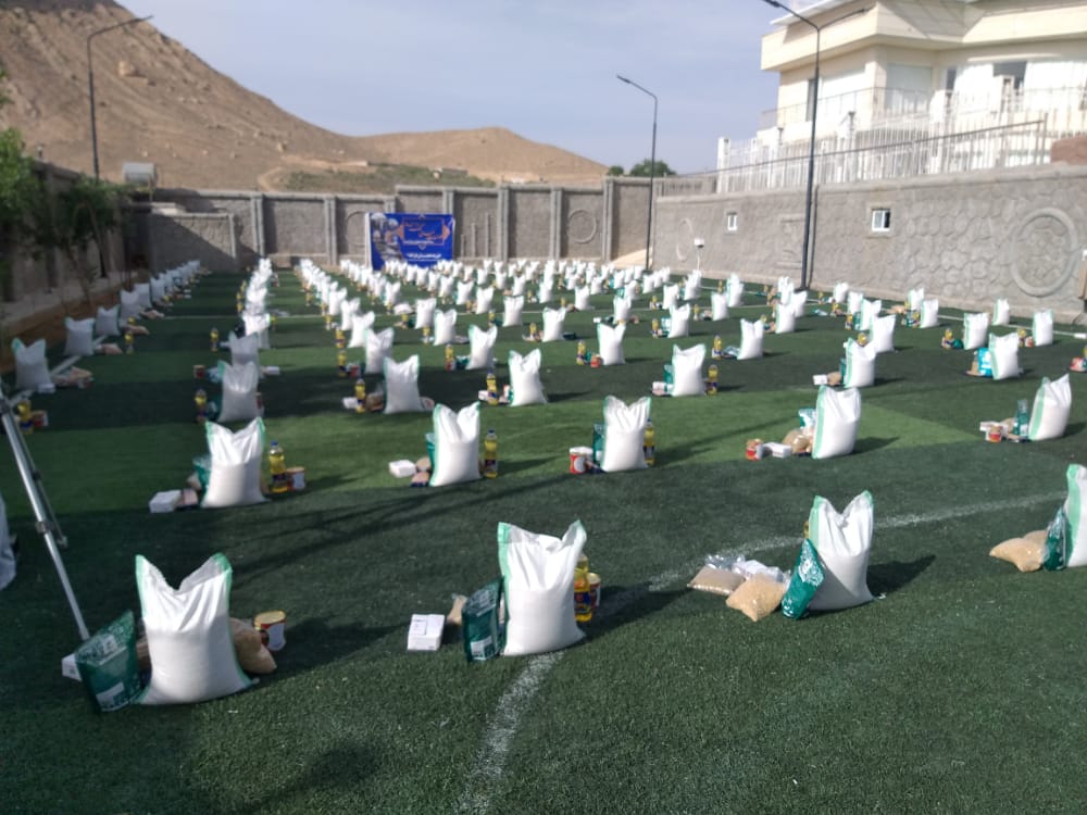 مهربانی با نیازمندان خرامه در ماه مبارک رمضان