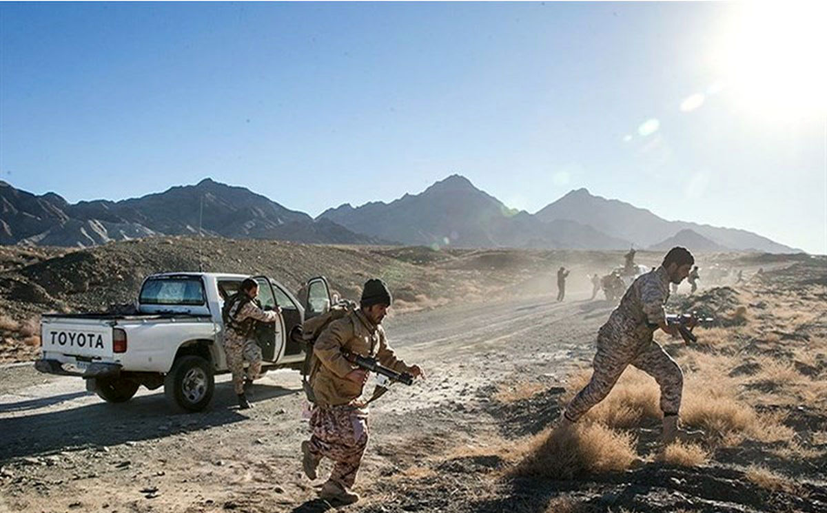 درگیری تکاوران پلیس سیستان و بلوچستان با قاچاقچیان