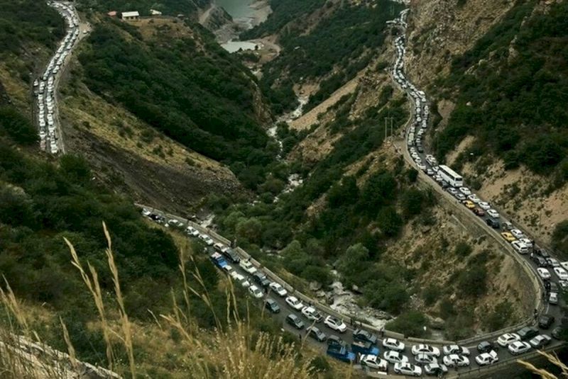 فرهاد مهریاری: ترافیک سنگین در محور‌های شمالی کشور
