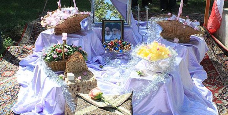 هویزه میزبان مراسم عقد زوجی از مسکو