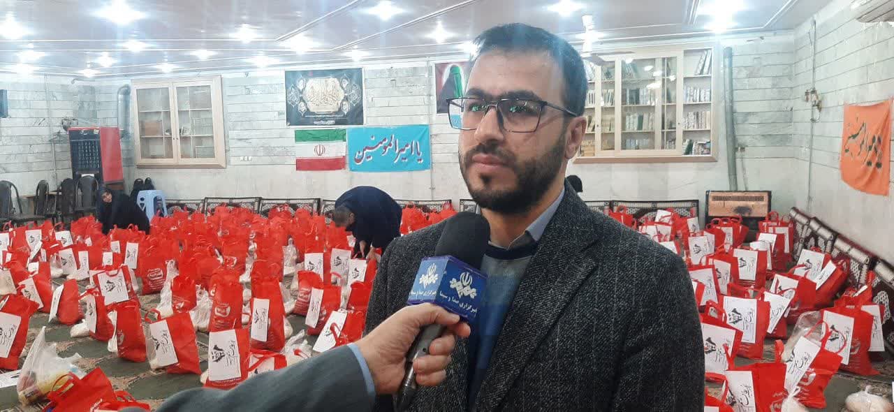 توزیع ۳۱۳ بسته کمک معیشتی بین دانش آموزان قائم شهر