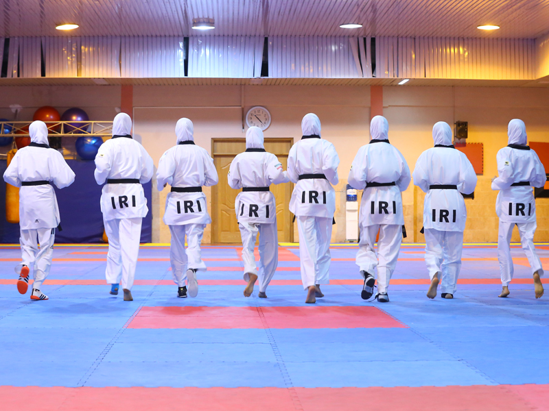 اردوی تیم ملی تکواندو بانوان در خانه تکواندو اردوی تیم ملی تکواندو بانوان در خانه تکواندو