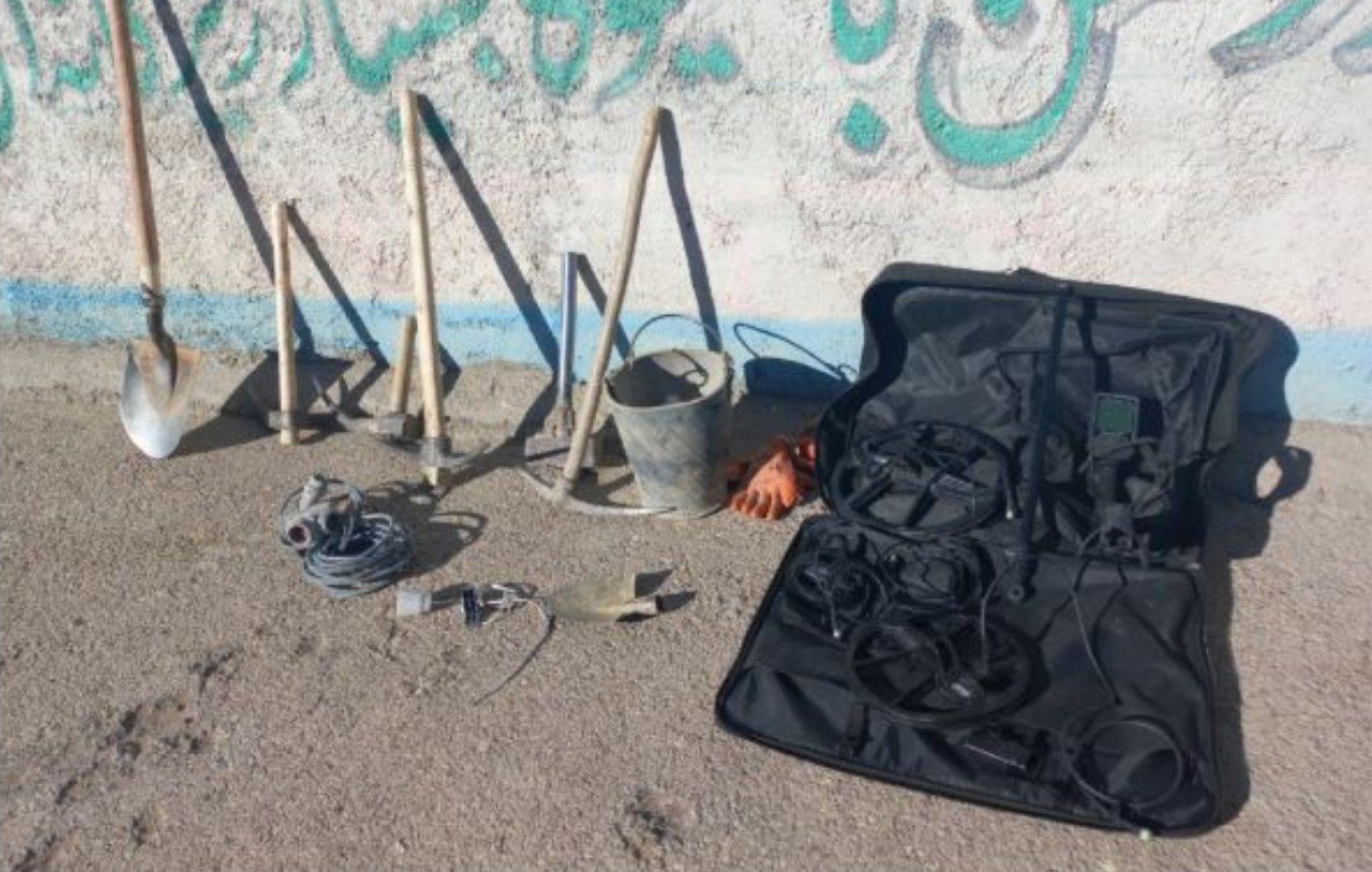 دستگیری متهمان حفاری غیر مجاز در نیشابور