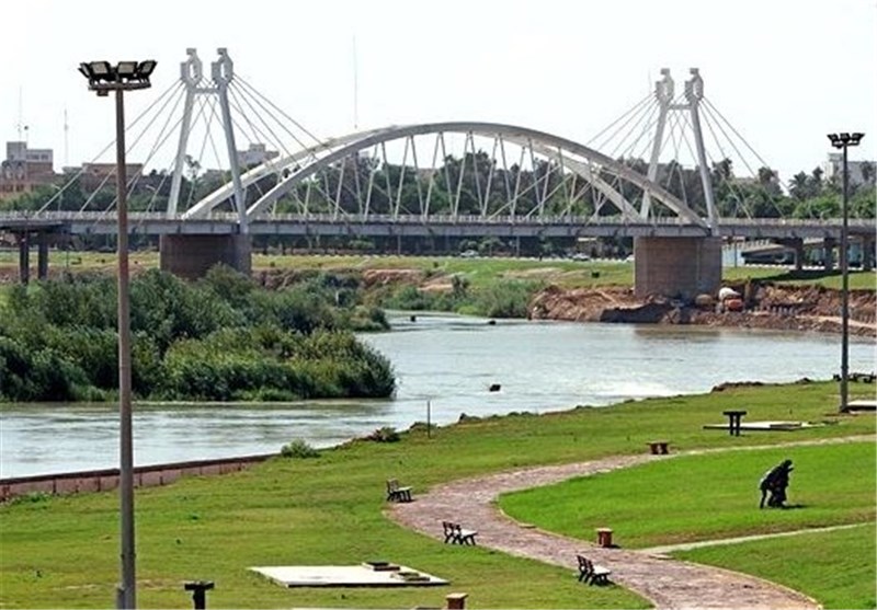 زیبا سازی ساحل شرق و غرب ساحل کارون