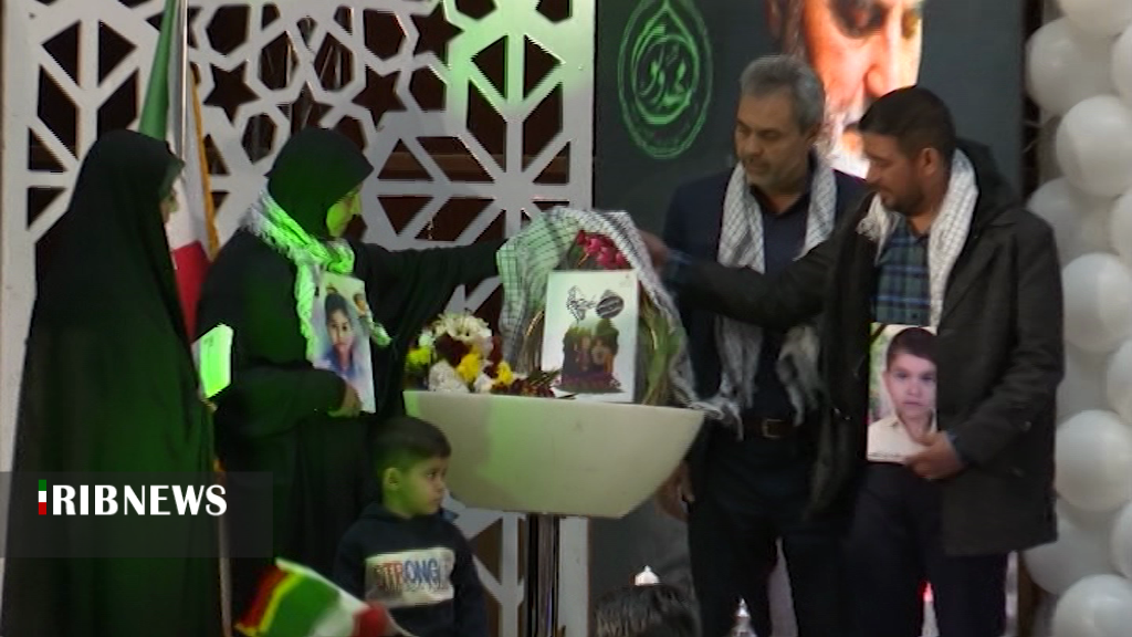 عهد کودکان دبستانی با حاج قاسم درپایتخت مقاومت عهد کودکان دبستانی با حاج قاسم درپایتخت مقاومت