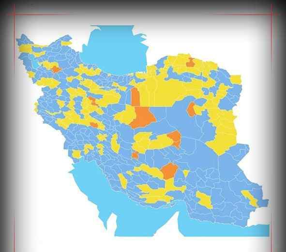 افزایش مناطق خطر کرونایی در سمنان افزایش مناطق خطر کرونایی در سمنان