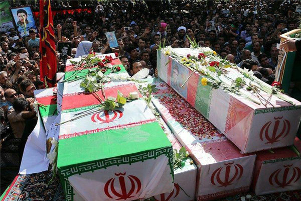 میزبانی کردستان از پیکر پاک هشت شهید گمنام دوران دفاع مقدس