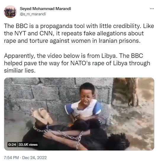 رسانه‌های غربی به دنبال تکرار سناریو لیبی در ایران هستند