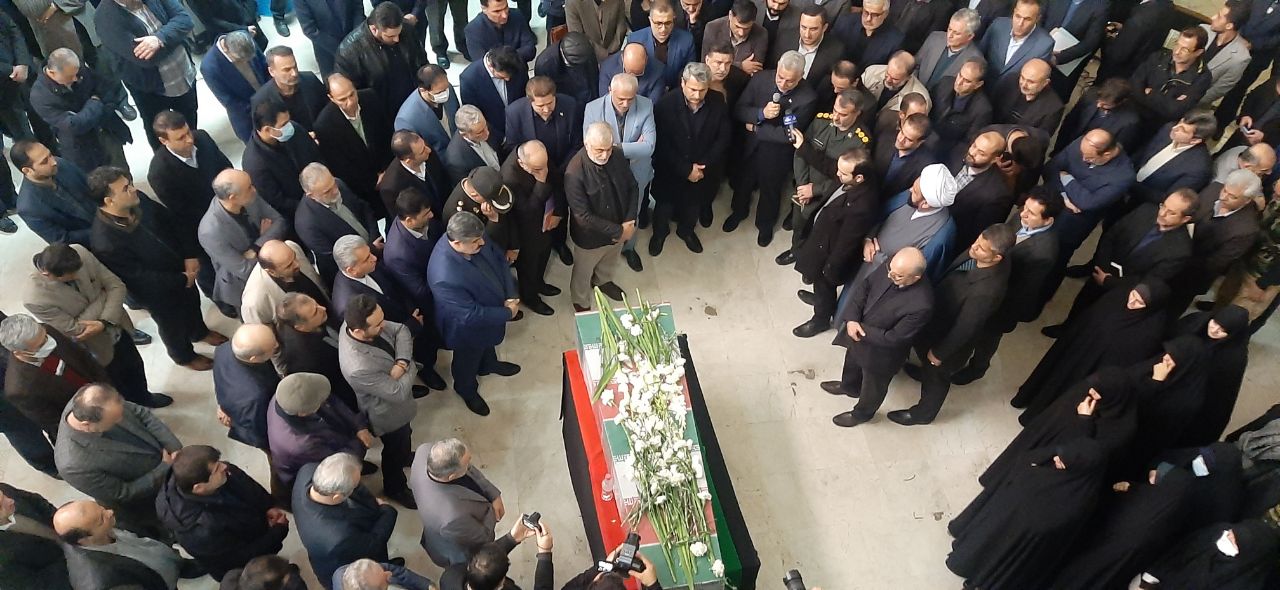 تشییع پیکر پاک شهدای گمنام در رشت