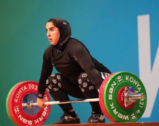 الهام حسینی بهترین وزنهبردار زن ایران در رنکینگ جهانی الهام حسینی بهترین وزنهبردار زن ایران در رنکینگ جهانی